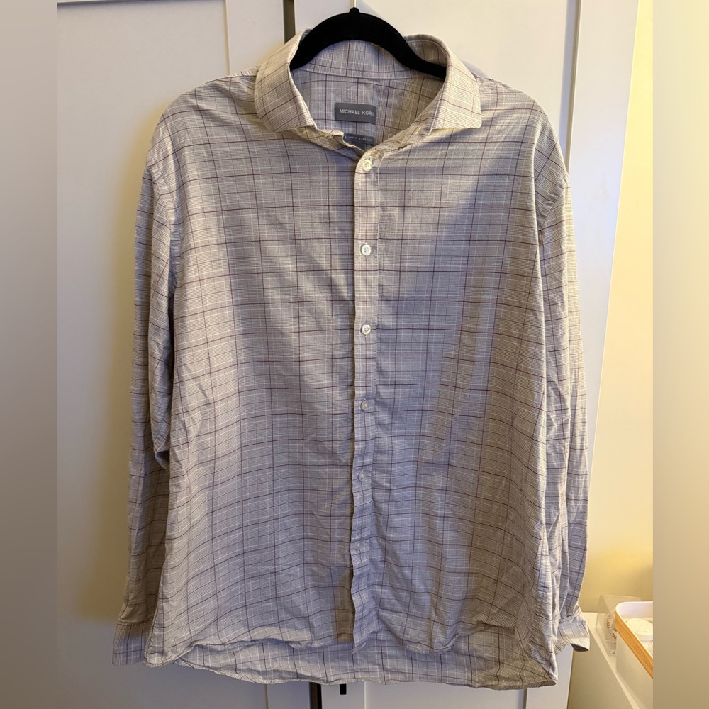 Michael Kors men’s long sleeve dress shirt